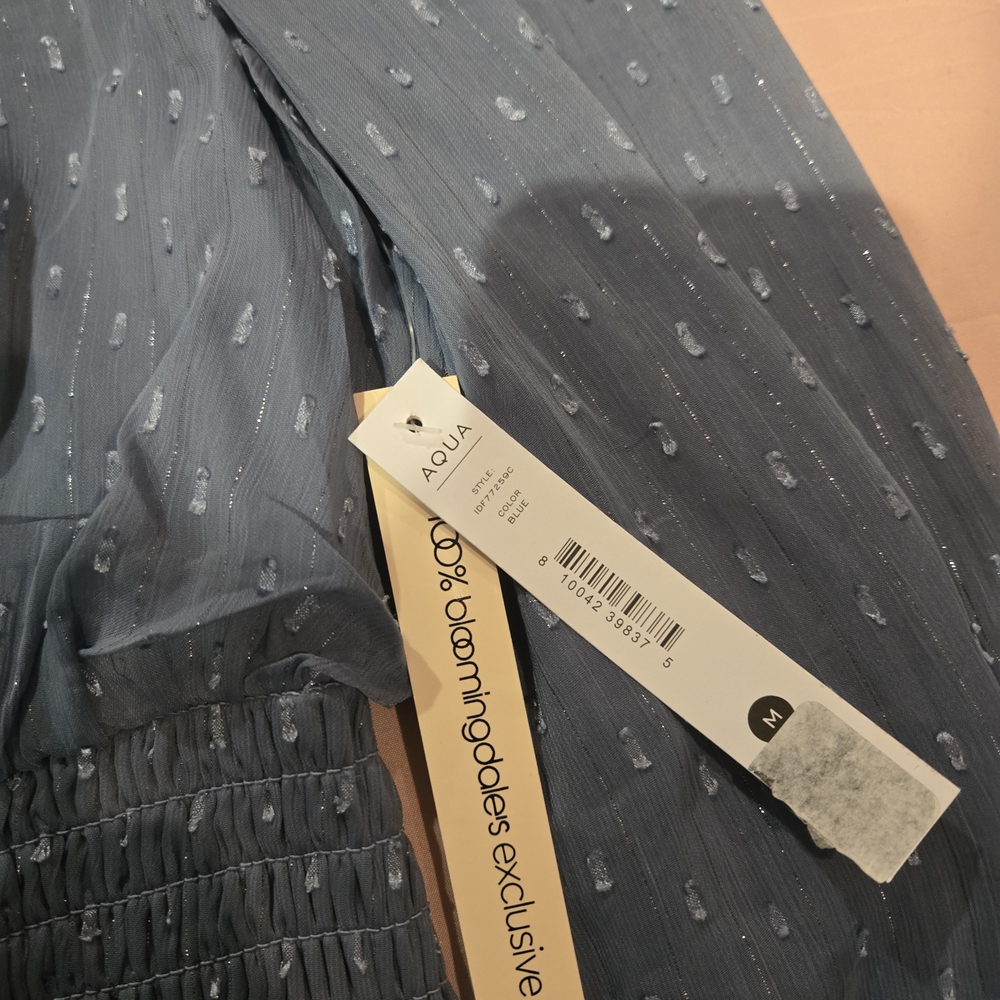 NWT WOMENS Dress In Slate Blue - Picture 5 of 5